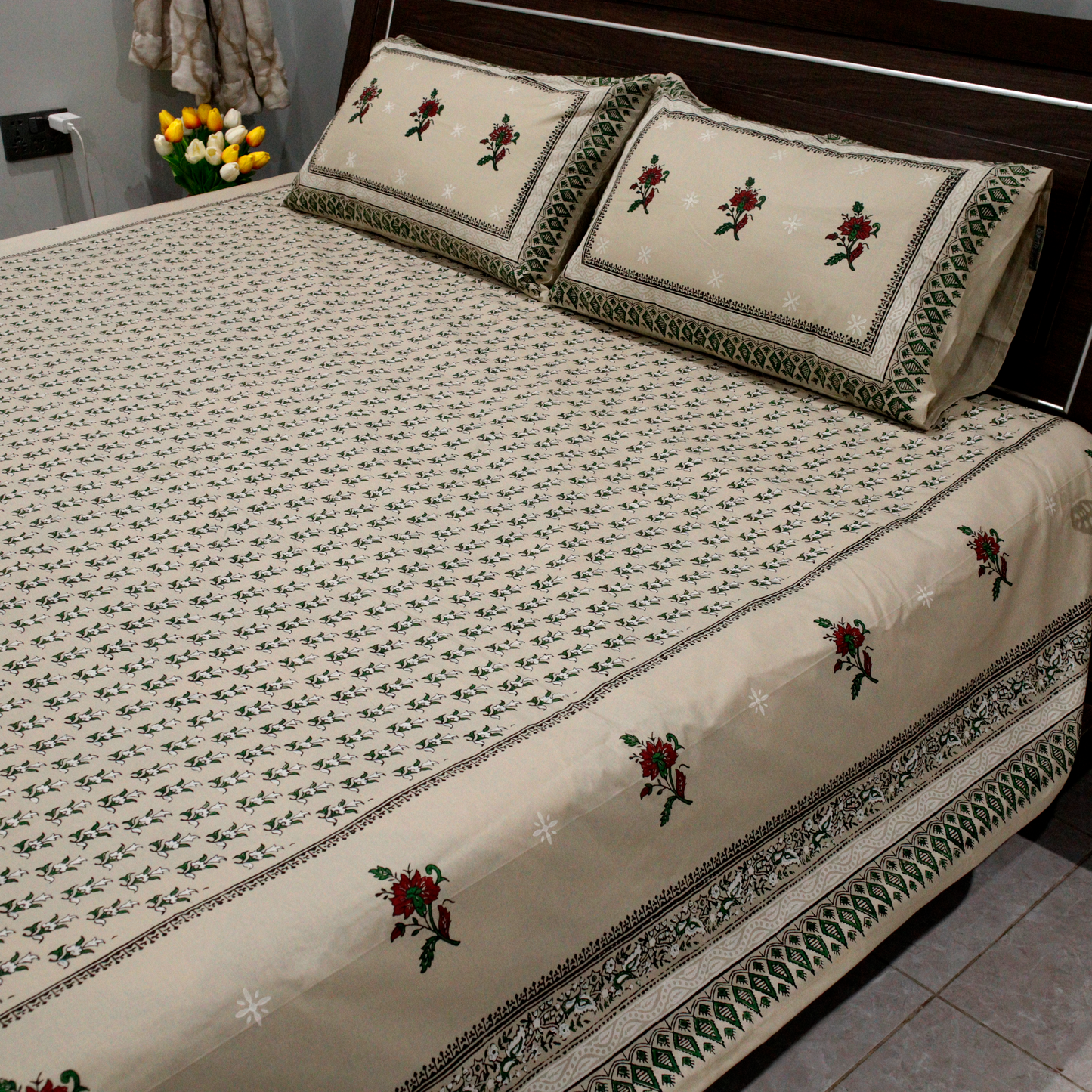 Sahara - Hand Block Printed Bed Set