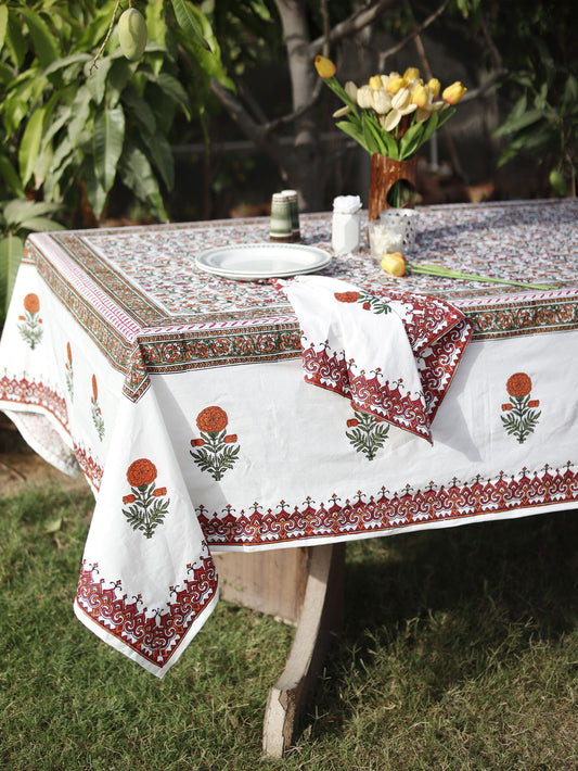 Ivory Orchard Tablecloth