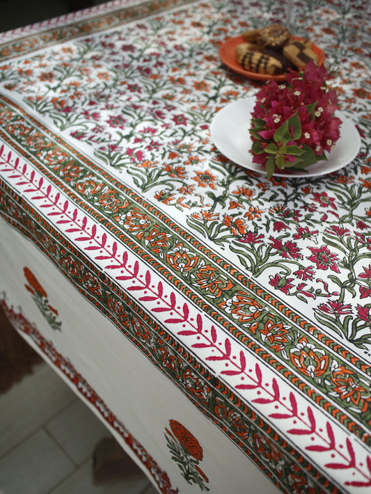 Ivory Orchard Tablecloth