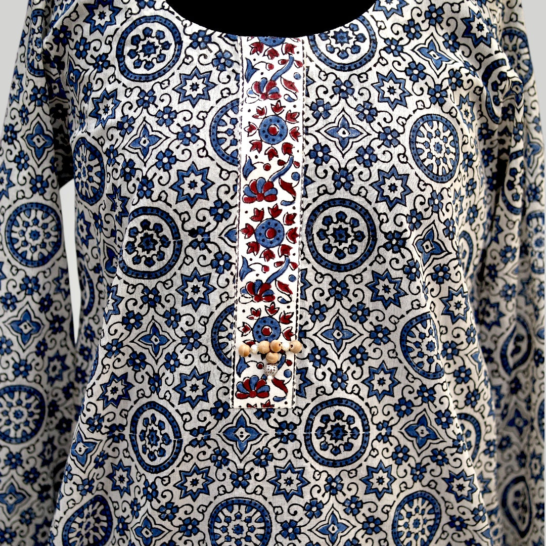 Indigo Summer Kurta