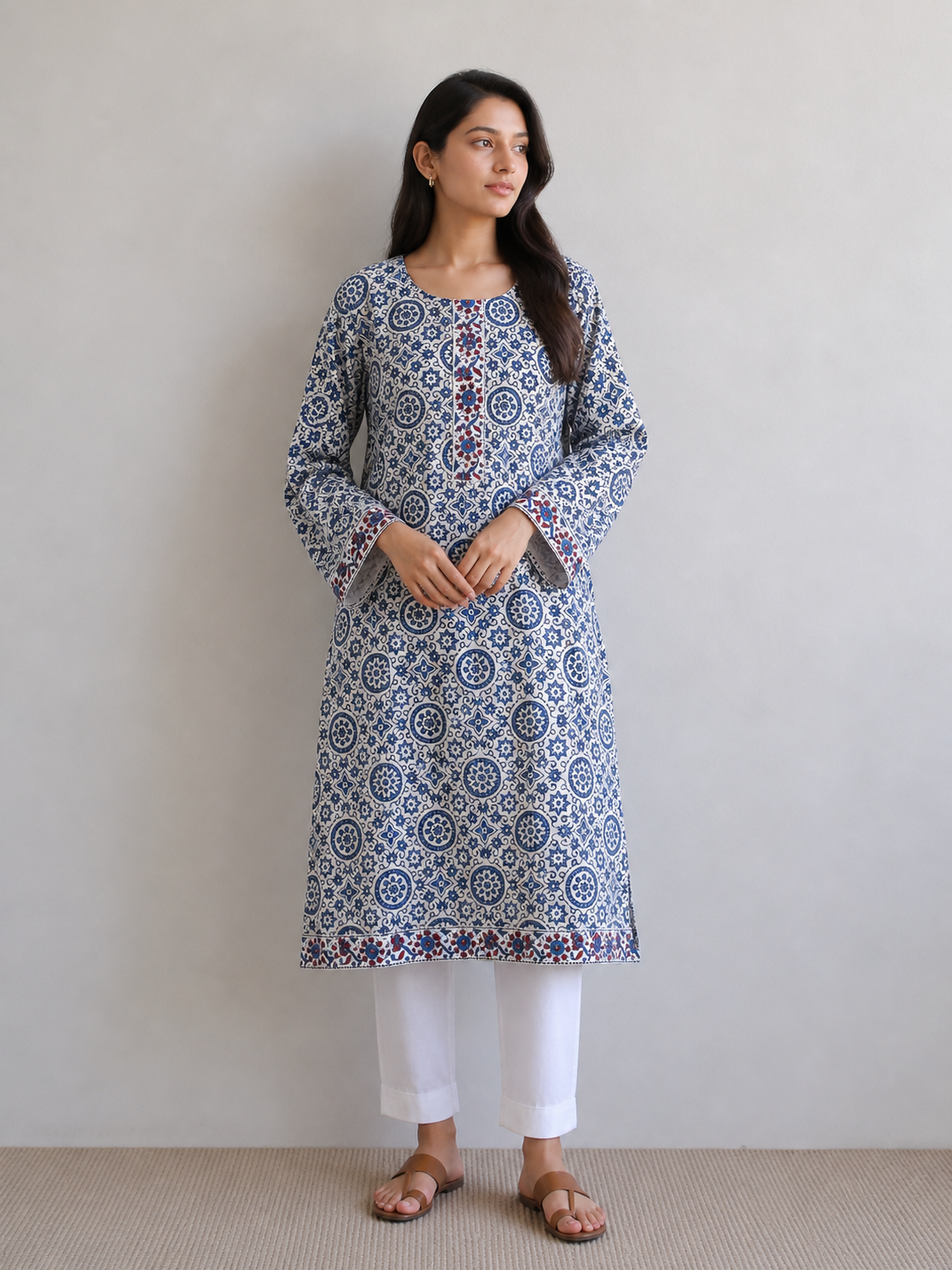 Indigo Summer Kurta